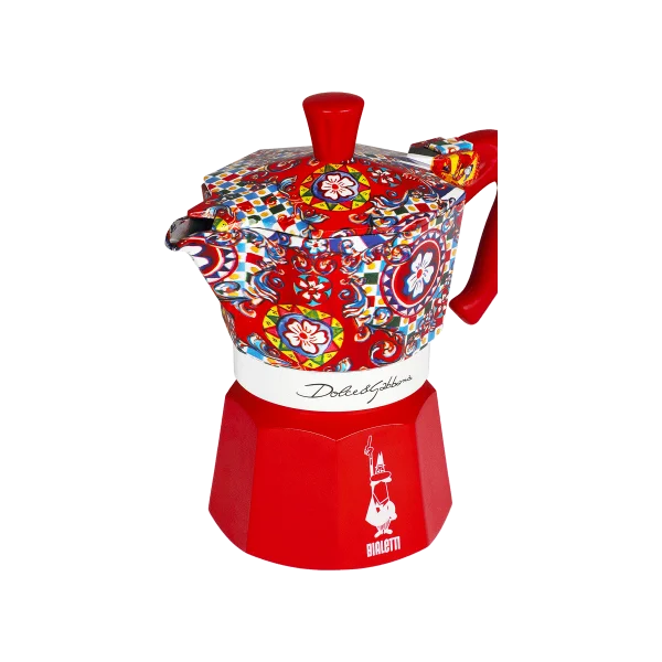 Moka Express Bialetti Dolce&Gabbana 6 Pocillos | Carretto Siciliano - Imagen 5