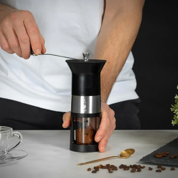 Molinillo Manual de granos de café Negro - Imagen 3
