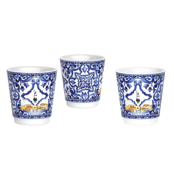 Set Moka 6 tz. + 3 Pocillos + 3 Revolvedores D&G - Imagen 3