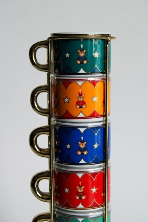 Alternative view of Set de 6 Pocillos con Asa apilables l Coleccion Magicos Recuerdos