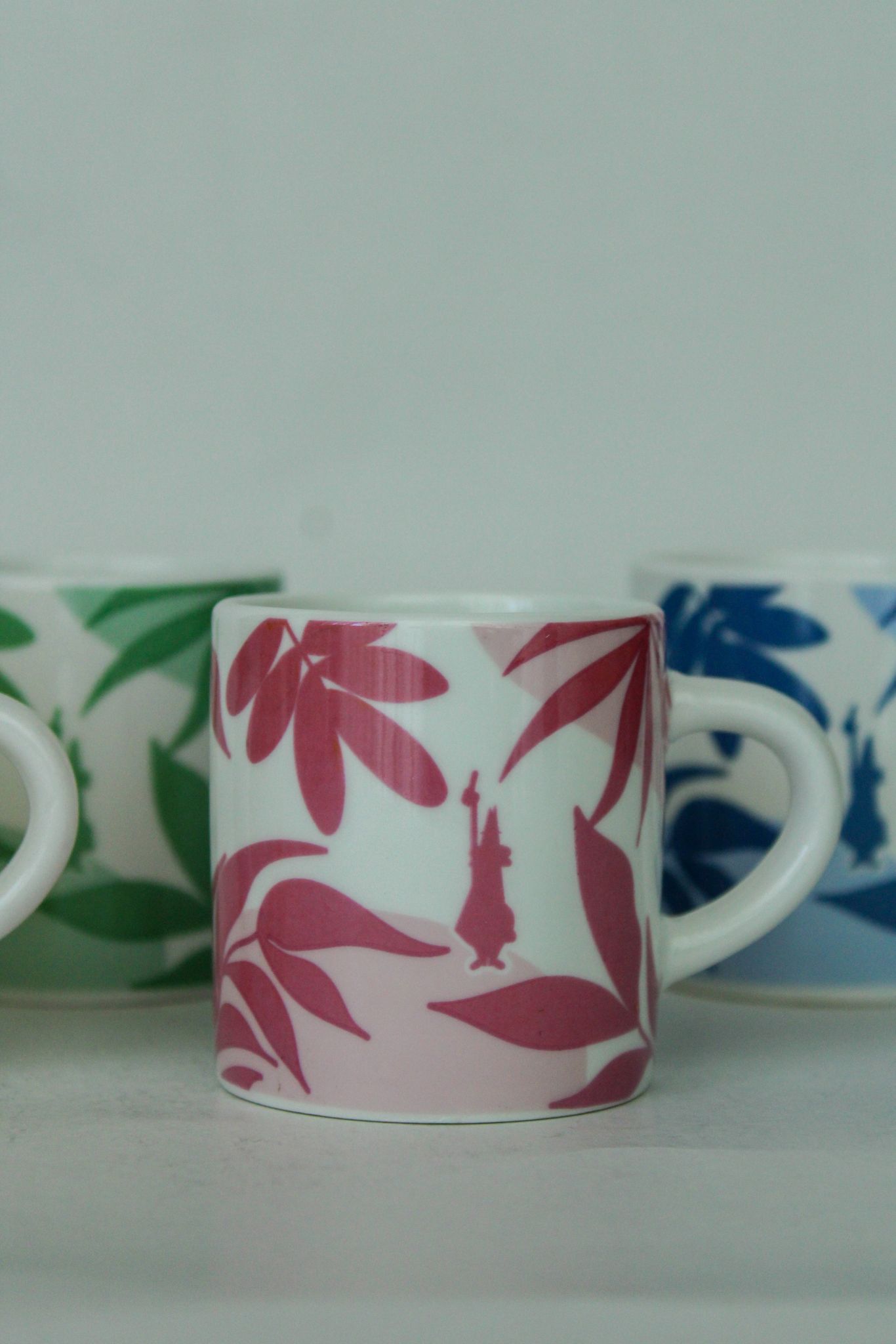 Set 4 Pocillos Con Plato l Romantic Wild - Imagen 2