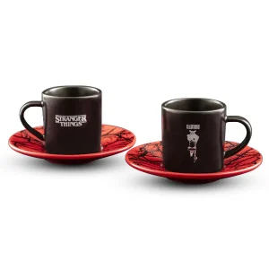Set de 2 tazas y plato l Stranger Things
