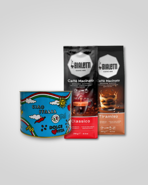 Pack Cafe Degustacion l Clasico, Tiramisú y Contenedor