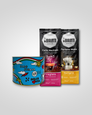 Pack Cafe Degustacion l Pregiato, Vainilla y Contenedor